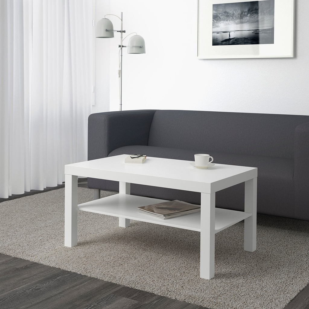 LACK Coffee table - white 90x55 cm - image 3
