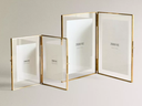 ‎Double Photo Frame Gold