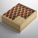 LACK Coffee table - black-brown 118x78 cm
