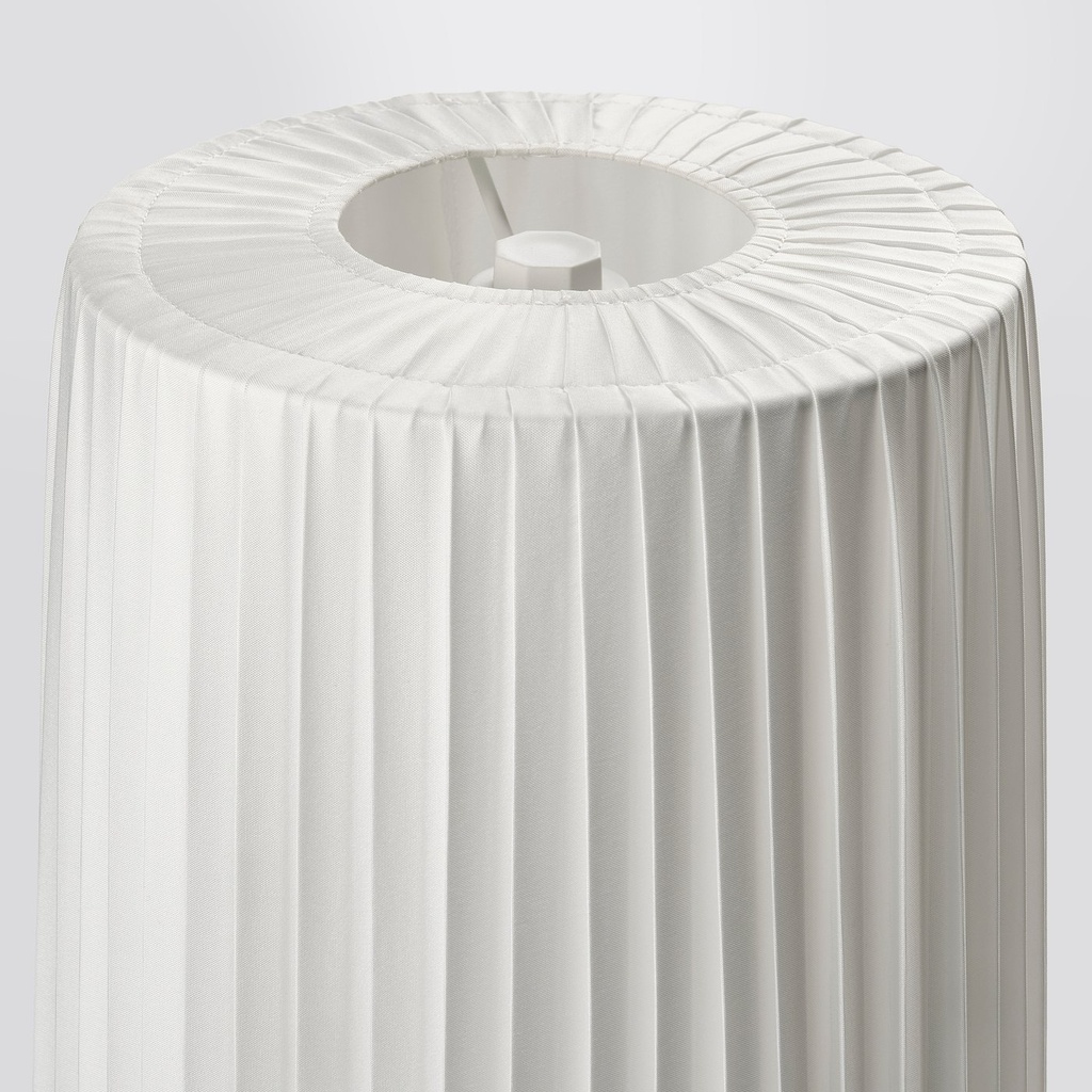 ÖKENSAND Floor lamp - beech/white