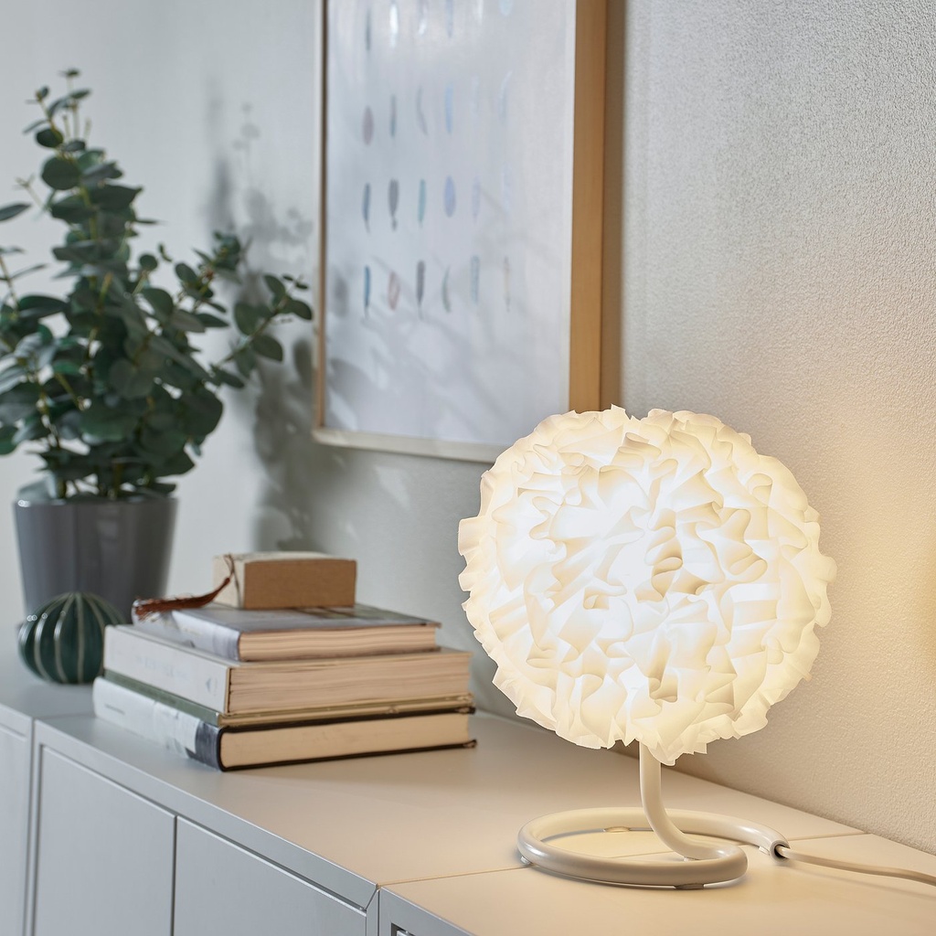 VINDKAST Table lamp - white 26 cm