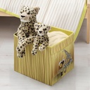 SANDLÖPARE Box - giraffe 33x38x33 cm