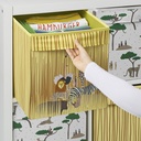 SANDLÖPARE Box - giraffe 33x38x33 cm