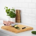FÖRDUBBLA 2-piece knife set - grey