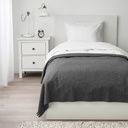 TJÄRBLOMSTER Bedspread - grey 150x210 cm