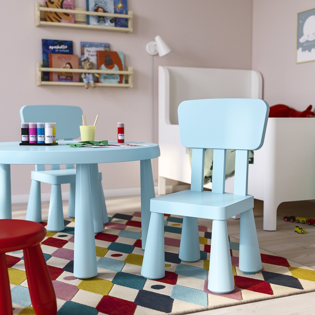 MAMMUT Children's chair - in/outdoor/light blue