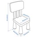 MAMMUT Children's chair - in/outdoor/light blue