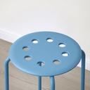 MARIUS Stool - blue 45 cm