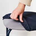 GULTARP Stool - dark blue/Remmarn dark blue