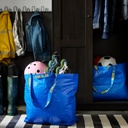 FRAKTA Carrier bag, medium - blue 45x18x45 cm/36 l