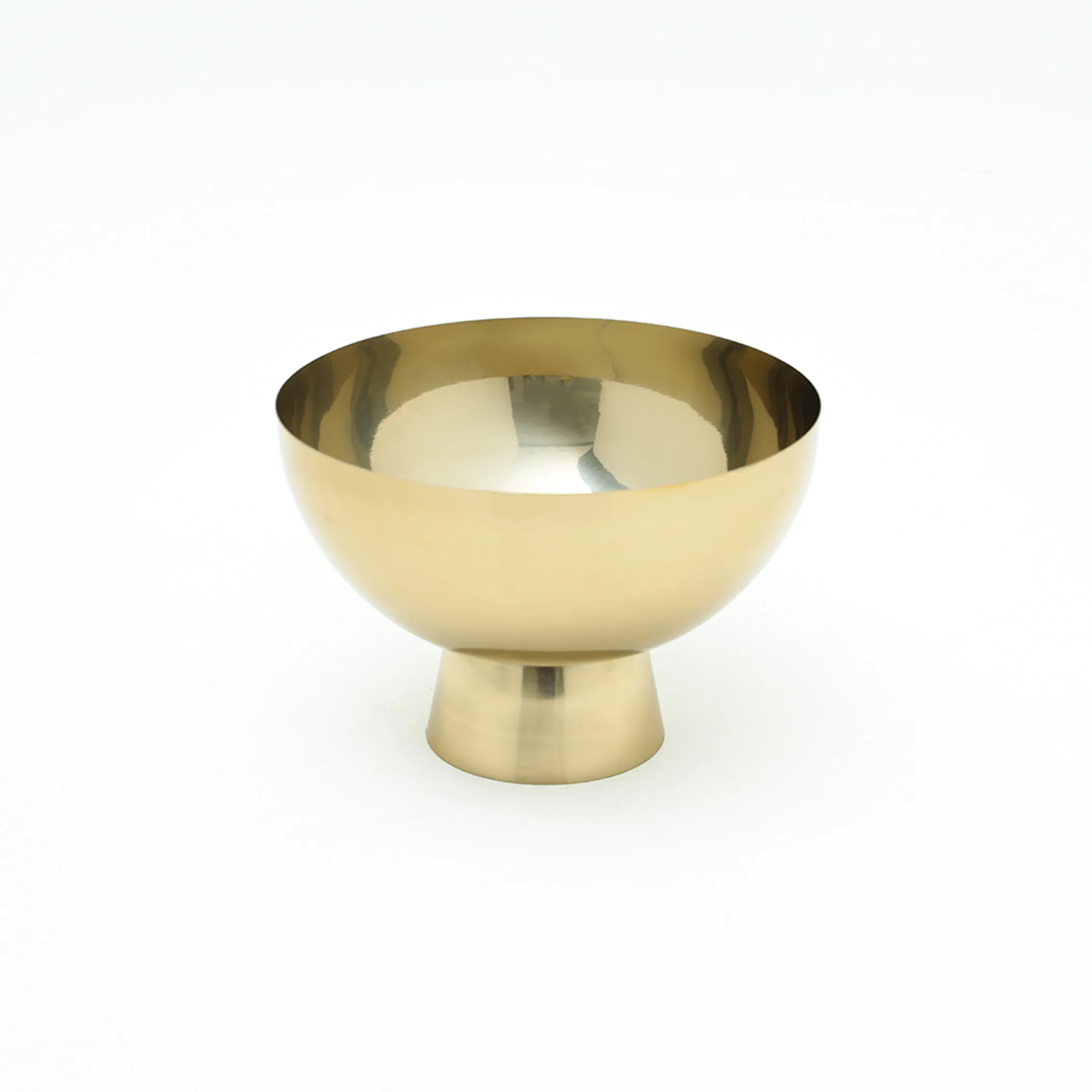 Bijou Steel Decor Bowl 19x19x14cm-Gold