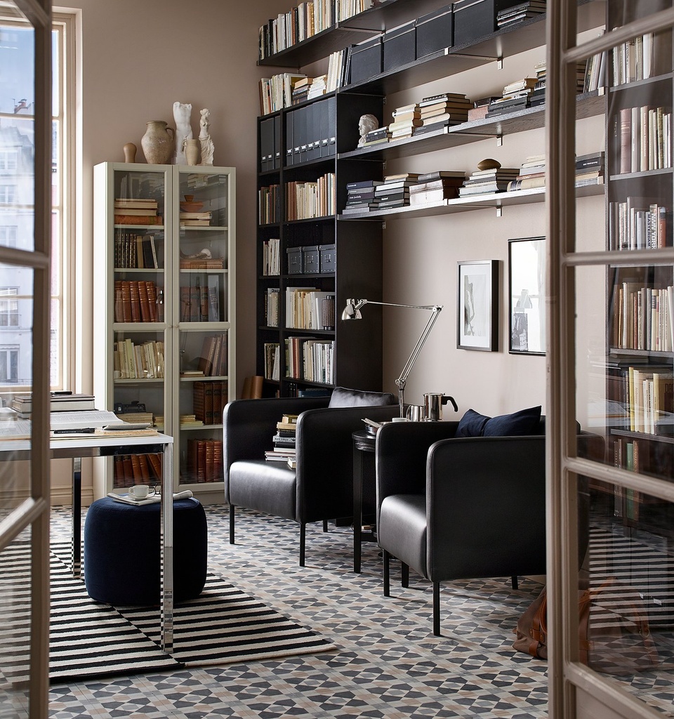 EKERÖ Armchair - Bomstad black