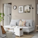 VIHALS Coffee table - white 91x37 cm