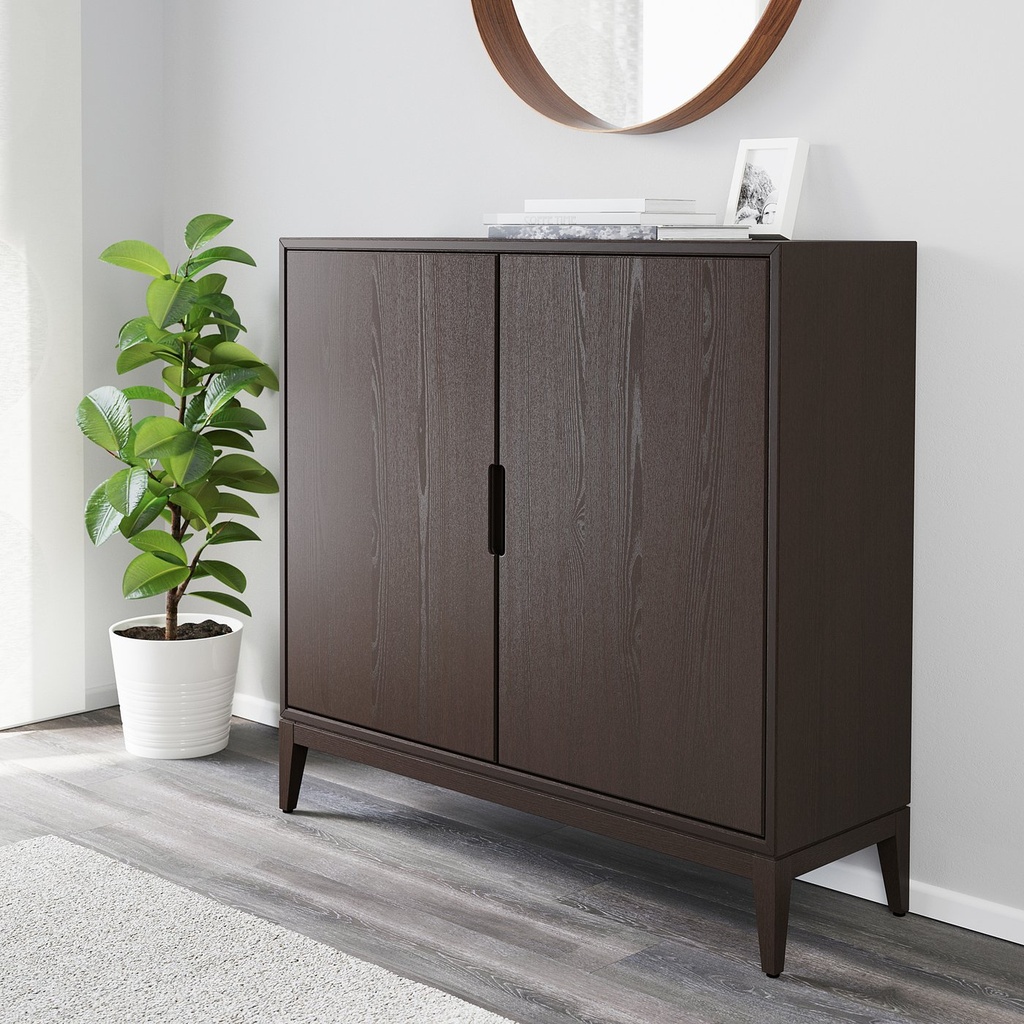 REGISSÖR Cabinet - brown 118x110 cm