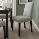 BERGMUND Chair - black/Orrsta light grey