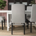 BERGMUND Chair - black/Orrsta light grey