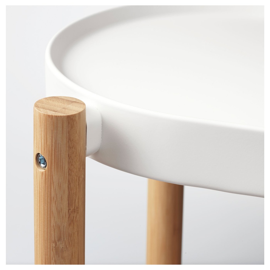 SATSUMAS Plant stand - bamboo/white 27 1/2"