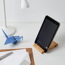 BERGENES Holder for mobile phone/tablet - bamboo
