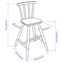 AGAM Junior chair - black