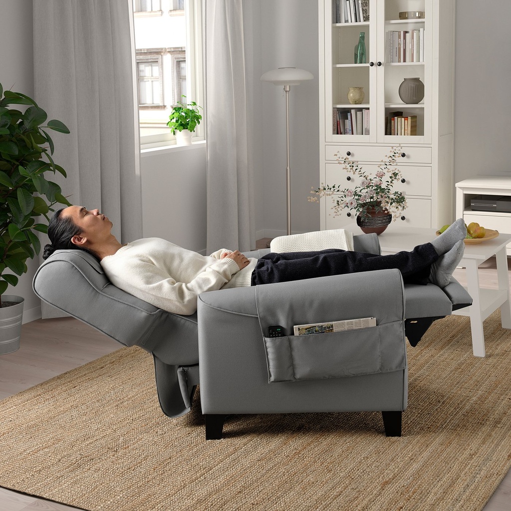 MUREN Recliner - Remmarn light grey