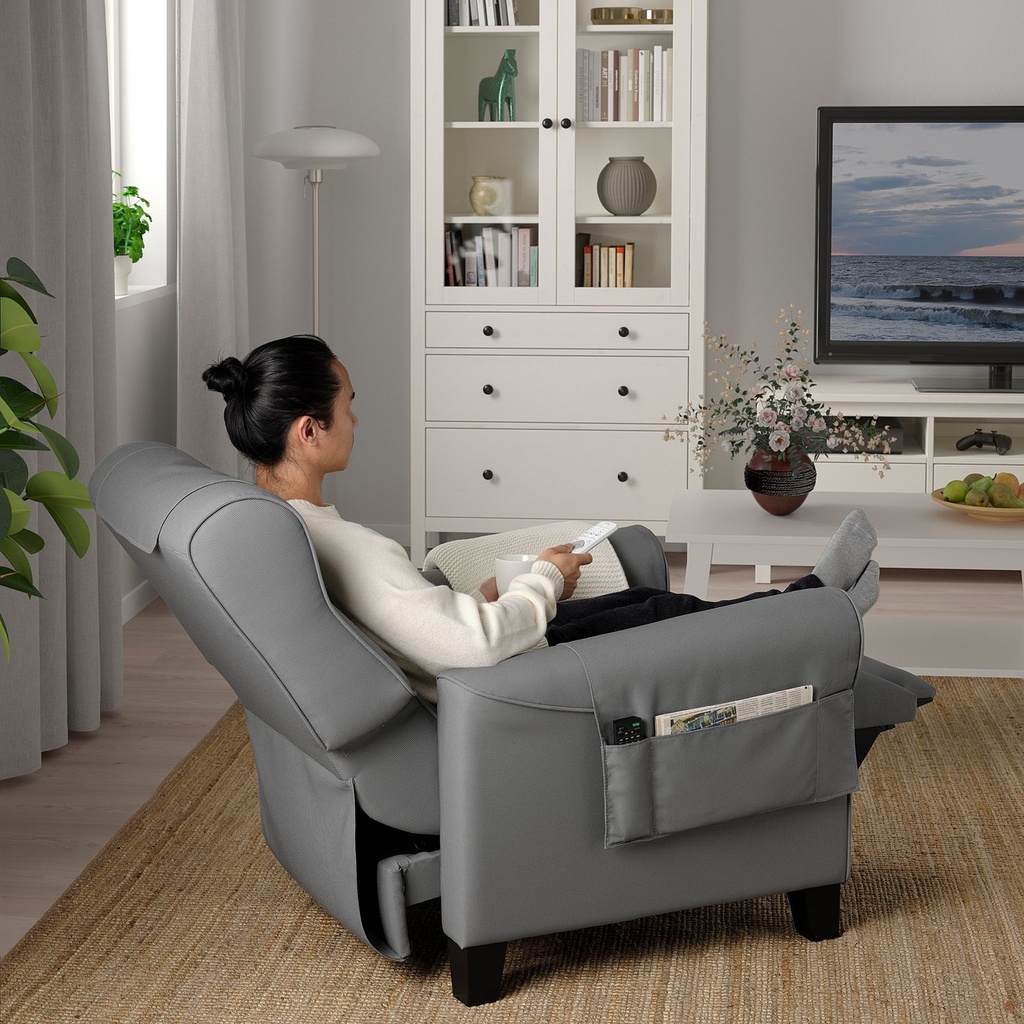 MUREN Recliner - Remmarn light grey