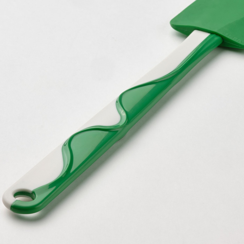 GUBBRÖRA Rubber spatula - green/white