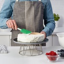 GUBBRÖRA Rubber spatula - green/white