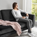 SMEDSTORP 3-seat sofa - Djuparp/dark grey oak