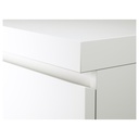 MALM Desk - white 140x65 cm (55 1/8x25 5/8 ")
