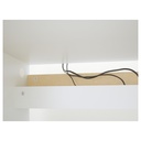 MALM Desk - white 140x65 cm (55 1/8x25 5/8 ")