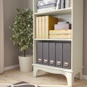 LOMMARP Bookcase - light beige 65x199 cm