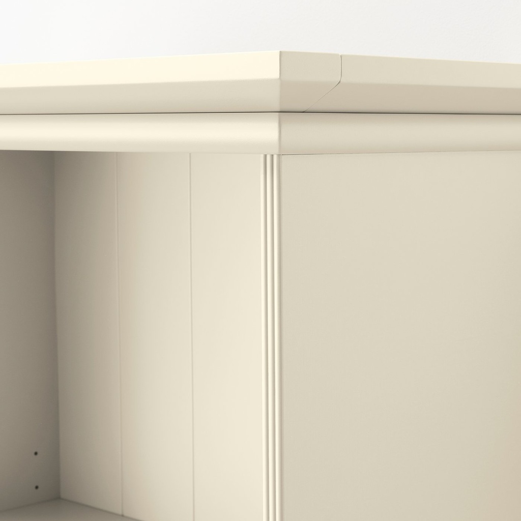 LOMMARP Bookcase - light beige 65x199 cm