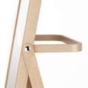 IKORNNES Standing mirror - ash 52x167 cm
