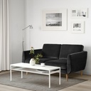 SMEDSTORP 2-seat sofa - Djuparp/dark grey oak