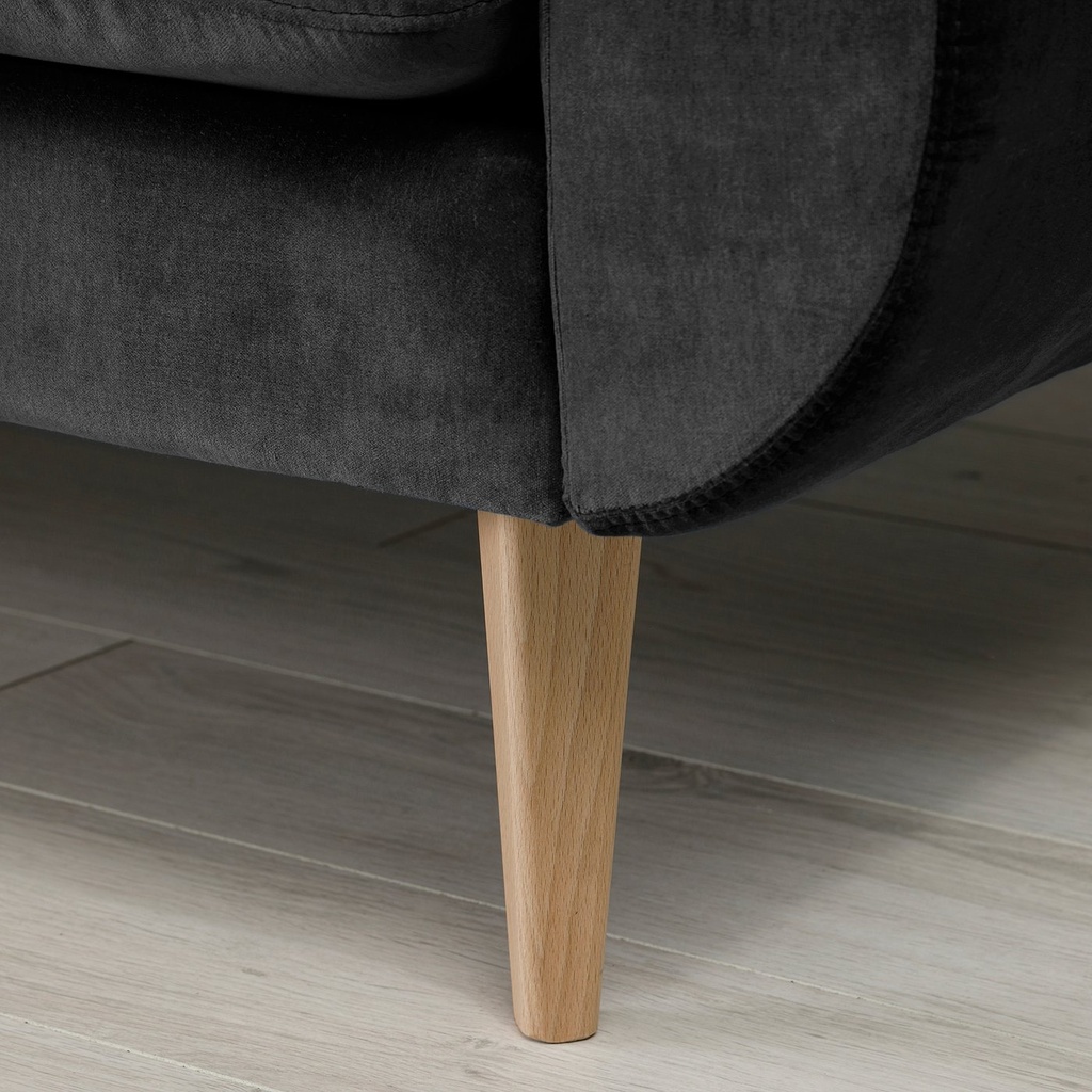 SMEDSTORP 2-seat sofa - Djuparp/dark grey oak