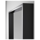 NISSEDAL Mirror - black 25 5/8x25 5/8 "
