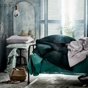 LINDBYN Mirror - black 60x120 cm
