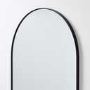 LINDBYN Mirror - black 60x120 cm