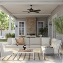 FROSON/DUVHOLMEN Seat cushion, outdoor - beige 62x62 cm