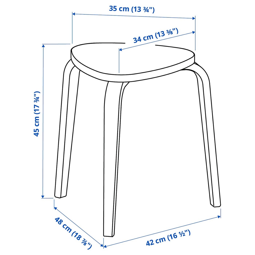 KYRRE Stool - green