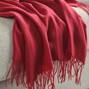 KONVALJBUSKE Throw - red 51x67 "
