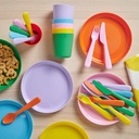 KALAS 18-piece flatware set - mixed colors/seasonal edition