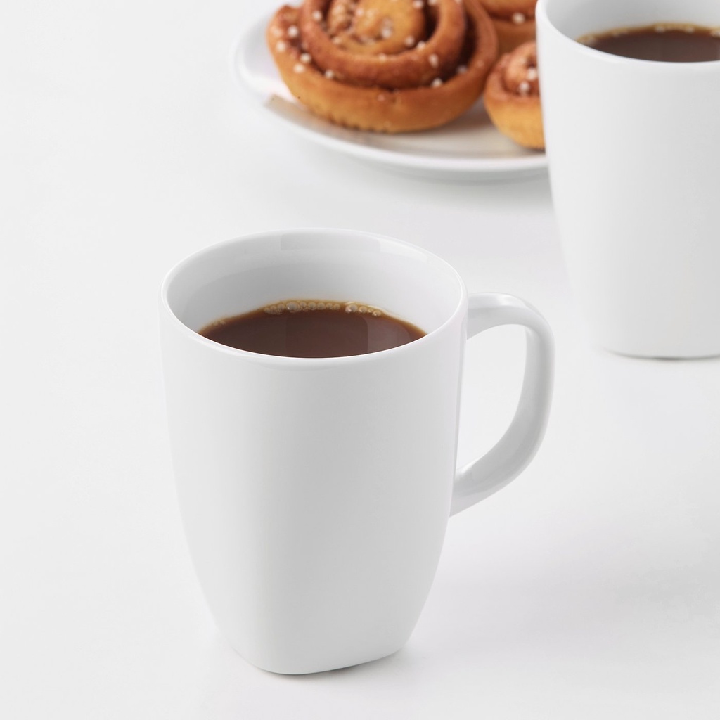 VÄRDERA Mug - white 30 cl