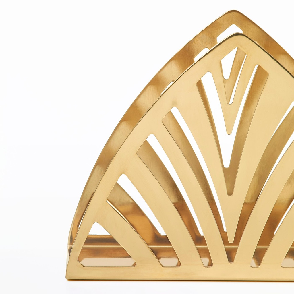 TILLSTÄLLNING Napkin holder - brass-colour