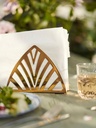 TILLSTÄLLNING Napkin holder - brass-colour