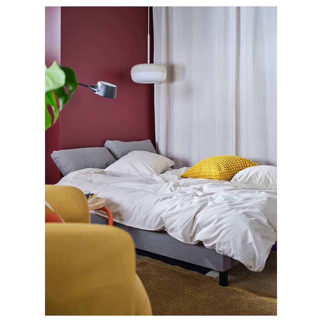 BLÅSVERK Pendant lamp - beige 37 cm
