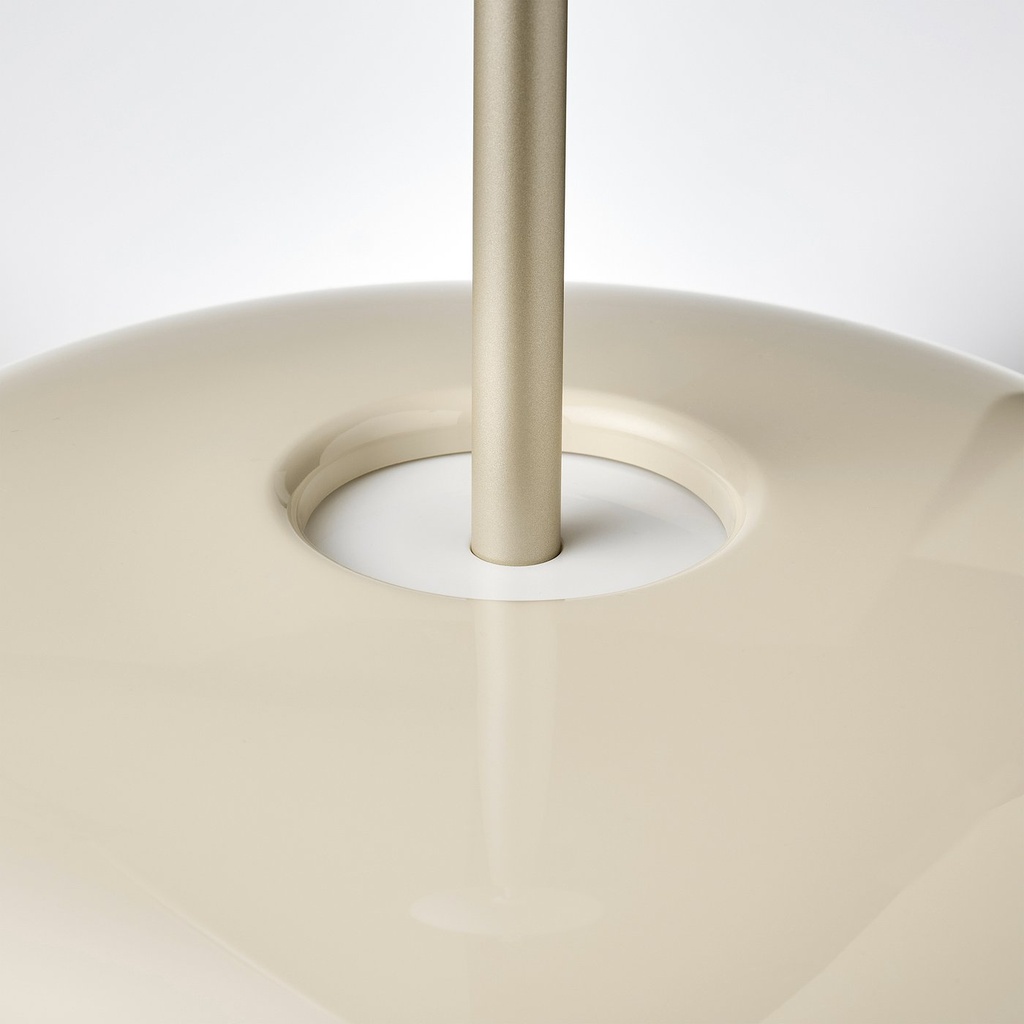 BLÅSVERK Pendant lamp - beige 37 cm