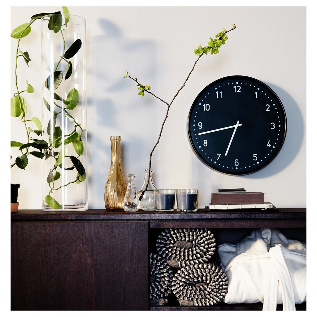 BONDIS Wall clock - black 38 cm