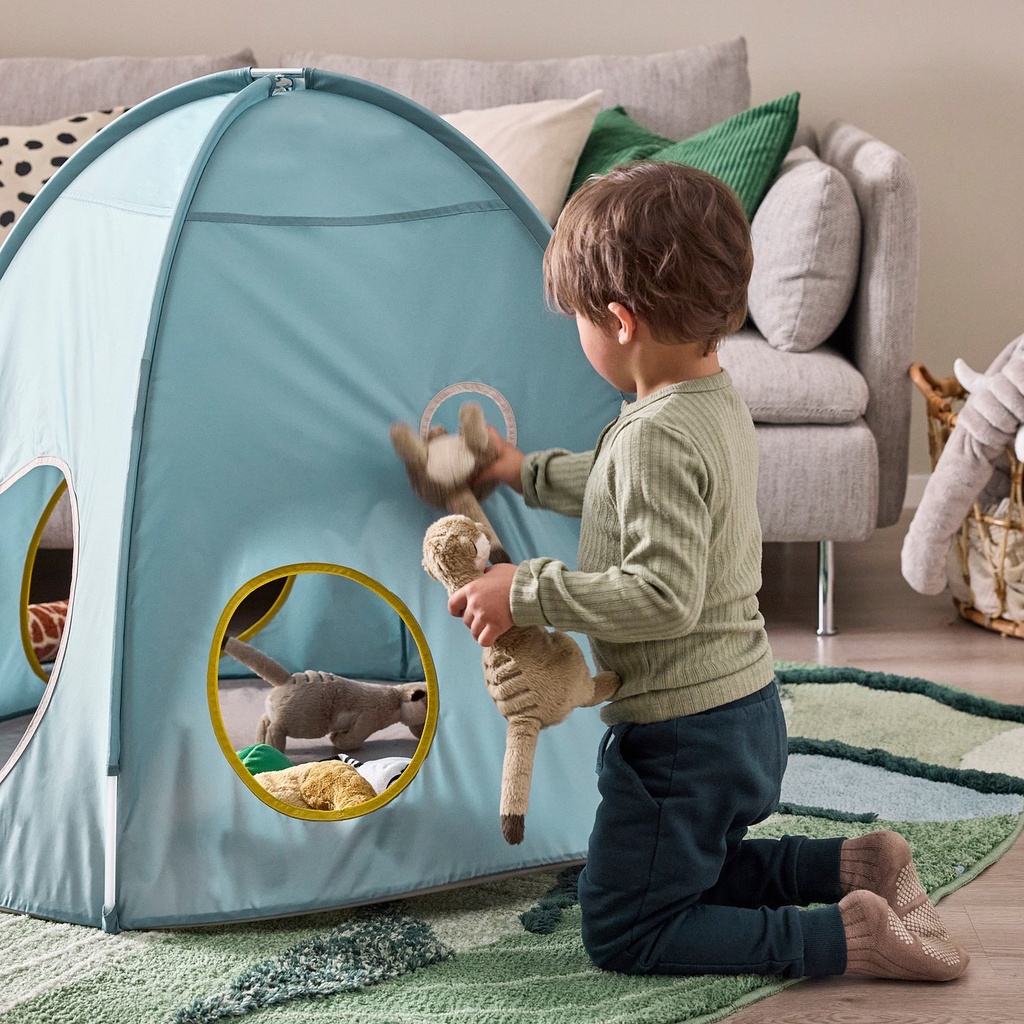 DVÄRGMÅS Children's tent - blue