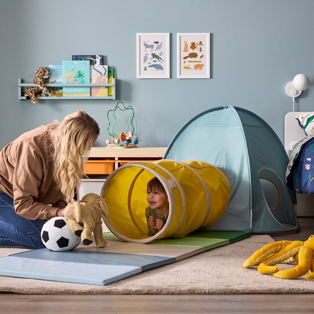 DVÄRGMÅS Children's tent - blue
